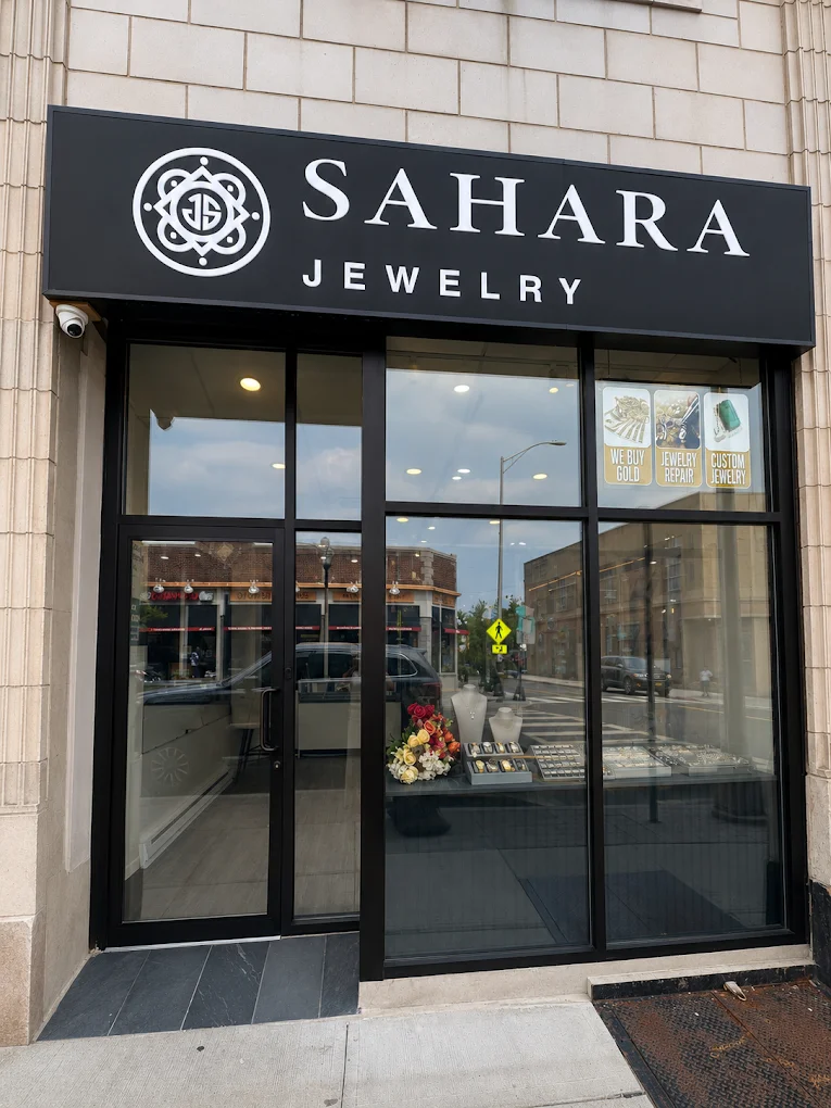 The Sahara Jewelry storefront on Main Street in Hackensack